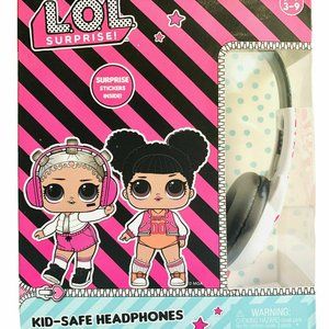 SAKAR LOL Surprise! Kid Safe Headphones Volume Limiting